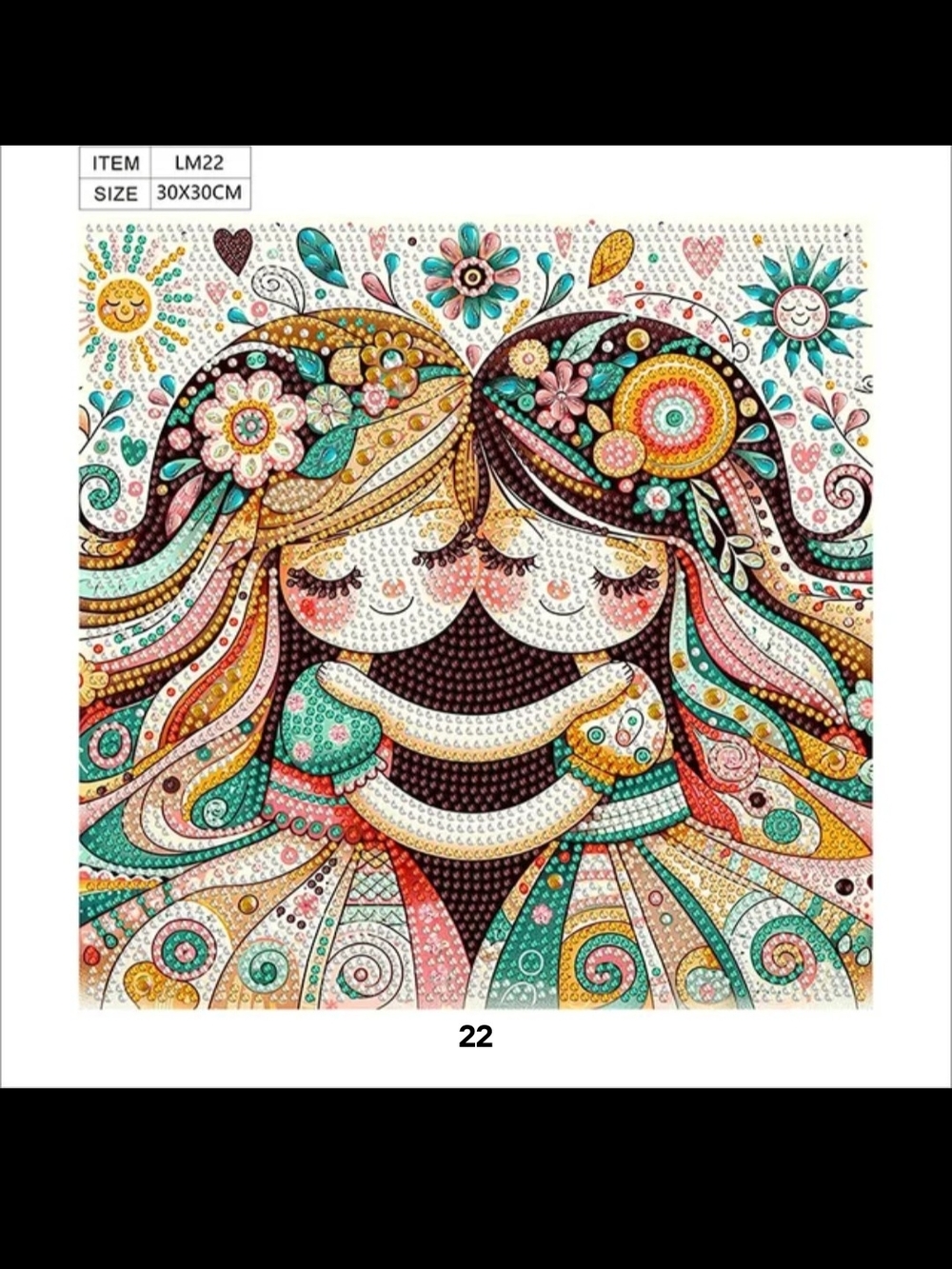NEW best friends diamond Art Painting Kit